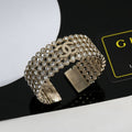 18K Chanel Diamond Cuff Bracelet