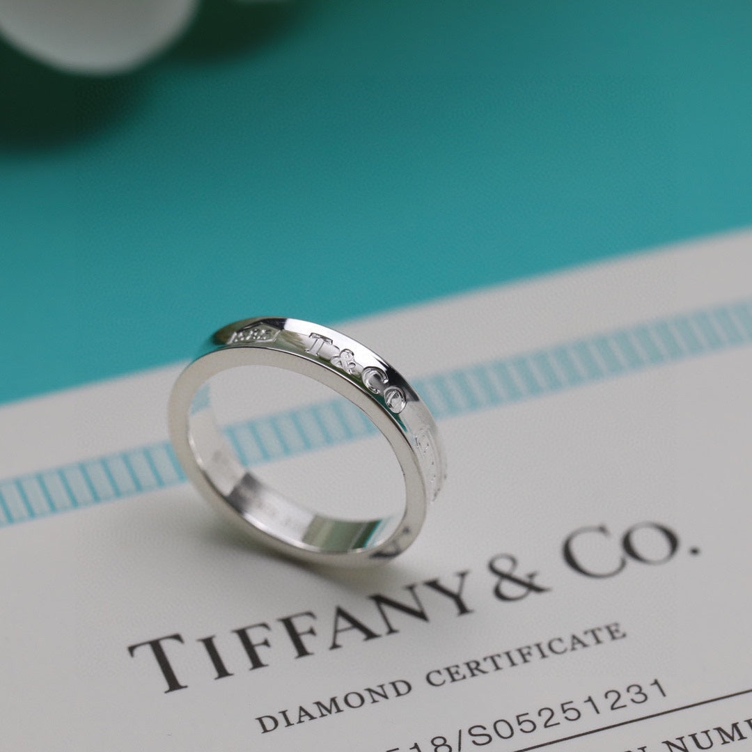 18K Tiffany & Co. 1837 Ring