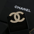 18K Chanel Diamond Brooch