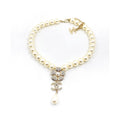 18K Chanel Pearls Chain Choker Necklace