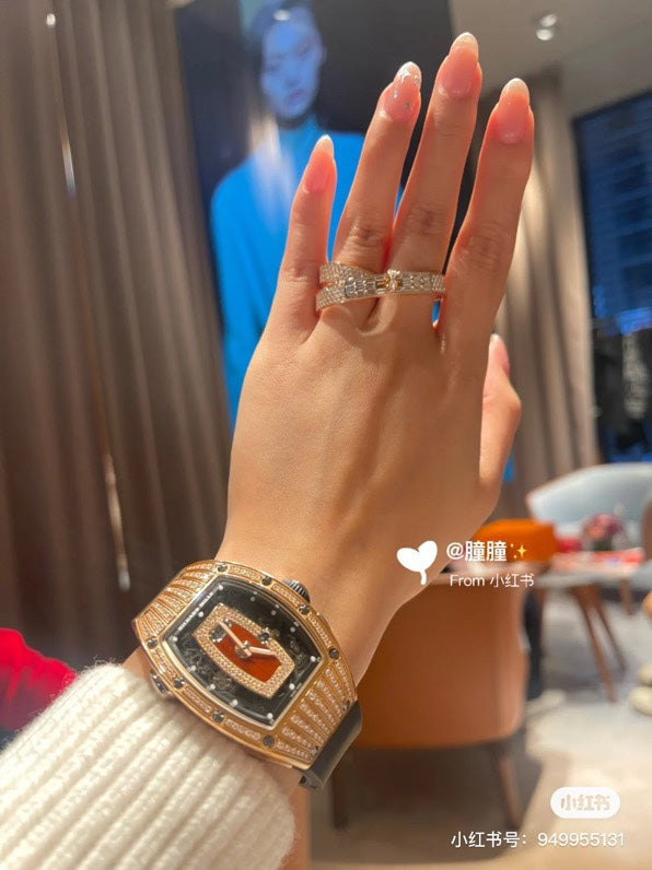 18K Kelly Gavroche Double Hermès Ring