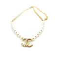 18K Chanel Pearls Choker Necklace