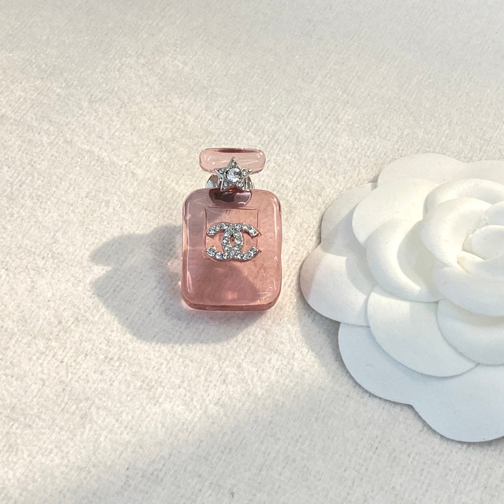 18K Chanel Perfume Color Bottle Brooch