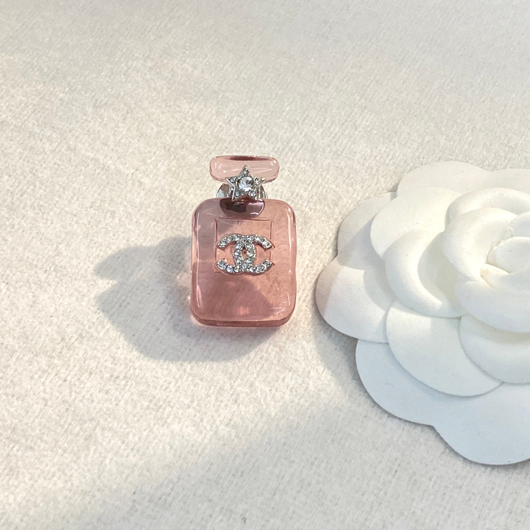 18K Chanel Perfume Color Bottle Brooch