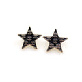 18K Chanel Star Earrings