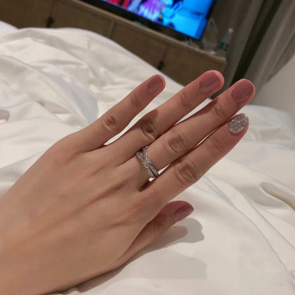 18K Chaumet Diamond Ring