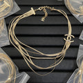 18K Chanel Gold Necklace