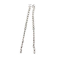 18K Chanel Long Crystals Earrings
