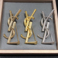 18K Saint Laurent YSL Vintage Brooch