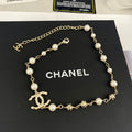 18K Chanel White Pearls Necklace