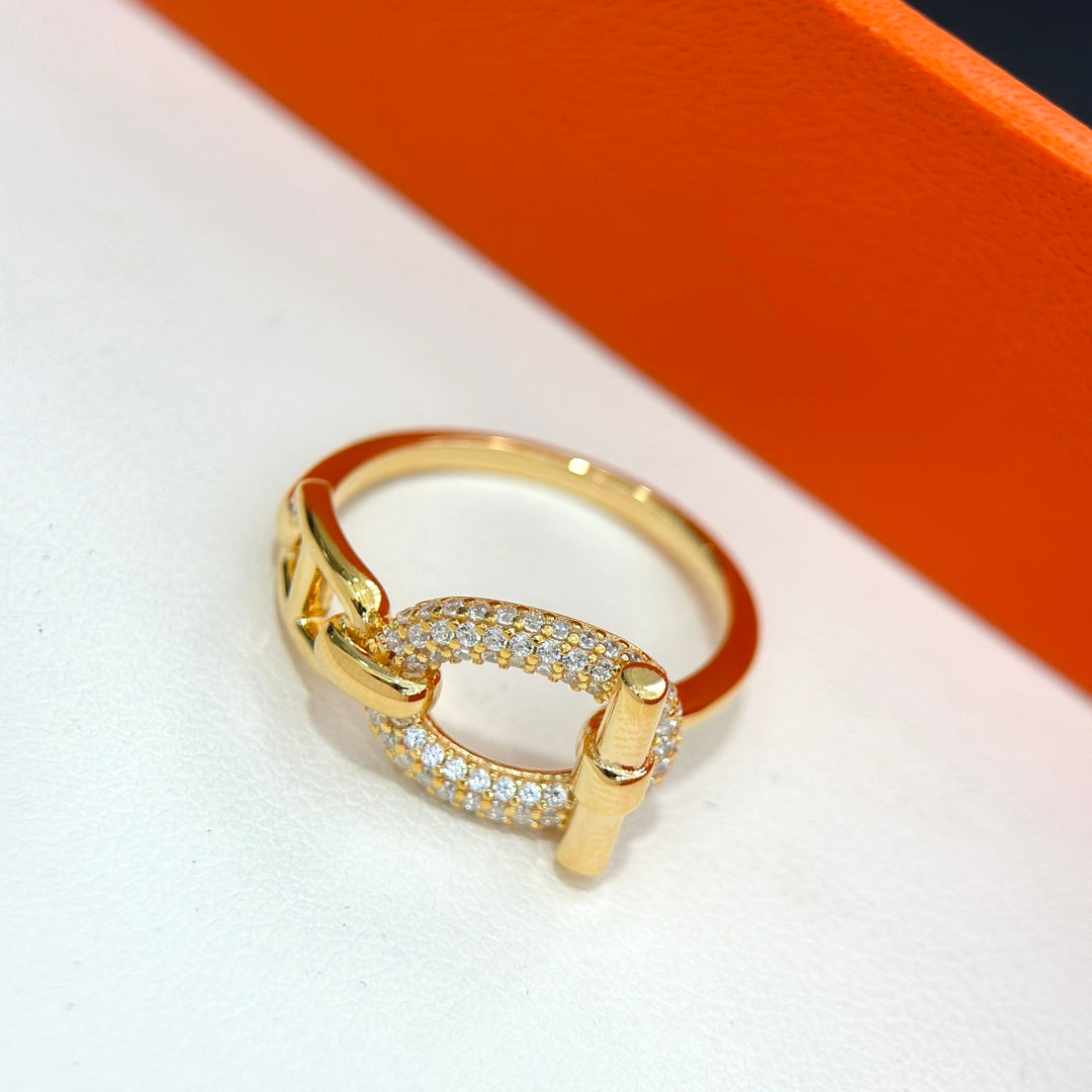 18K Adage Hermès Ring