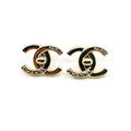 18K Chanel Gold Earrings