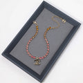 18K Chanel Pink Crystal Necklace