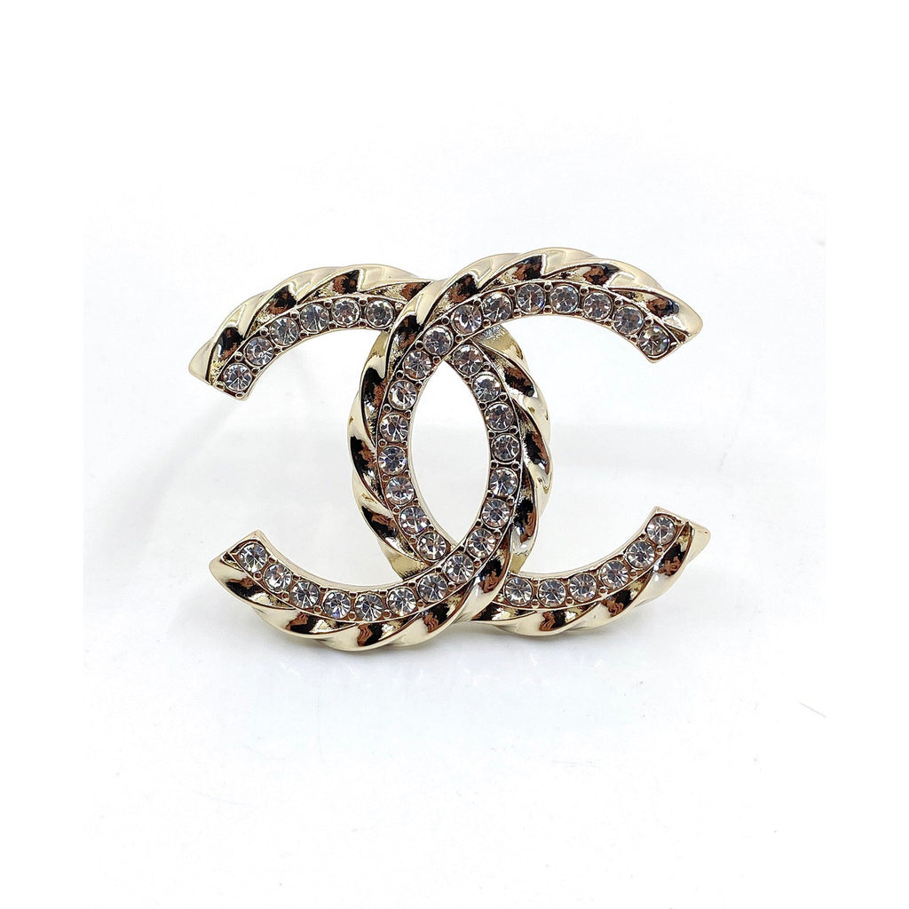 18K Chanel Diamonds Brooch