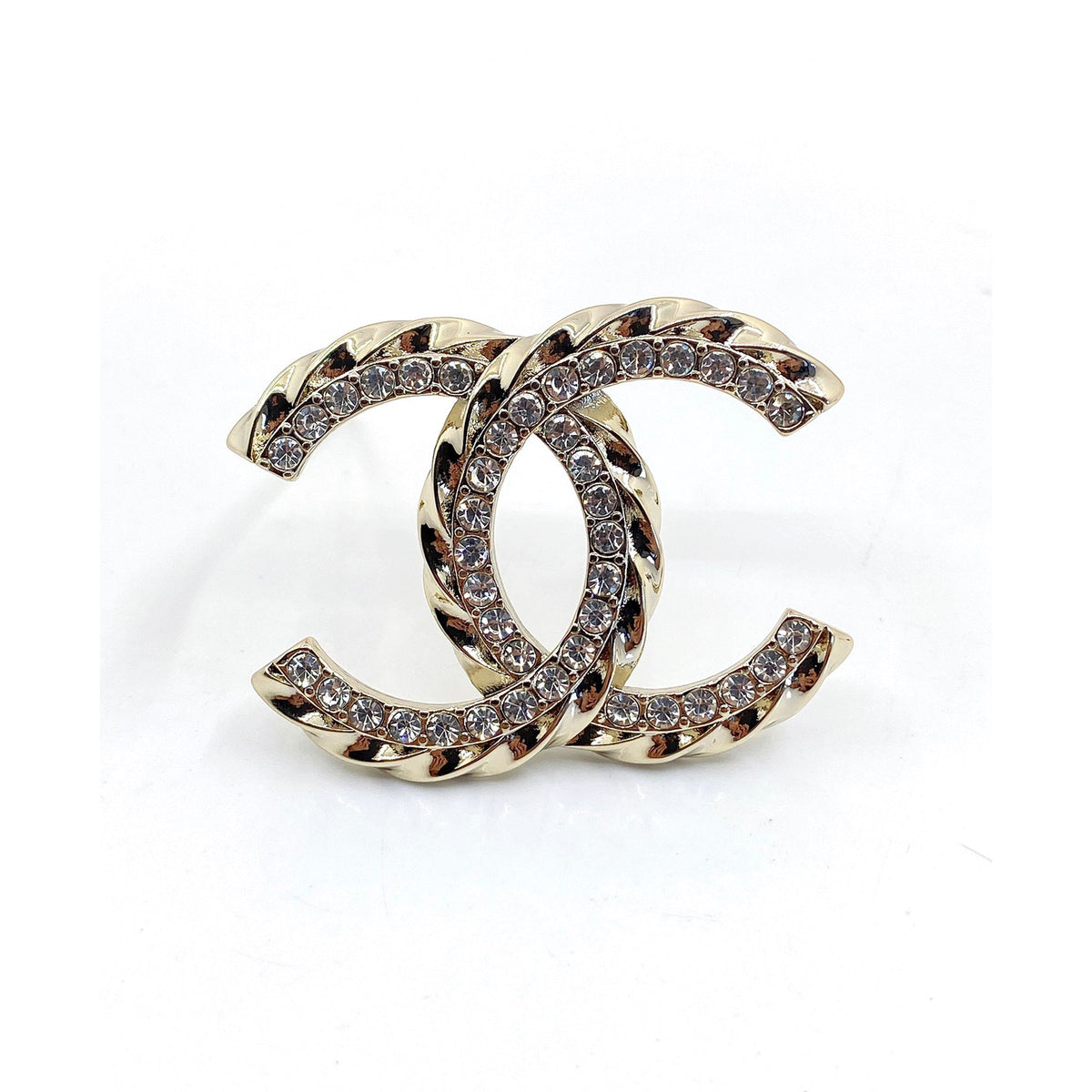 18K Chanel Diamonds Brooch