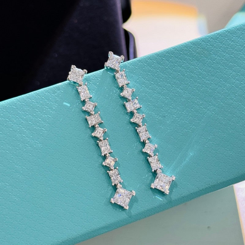 18K Tiffany & Co. Diamond Earrings