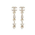 18K Chanel No.5 Long Earrings