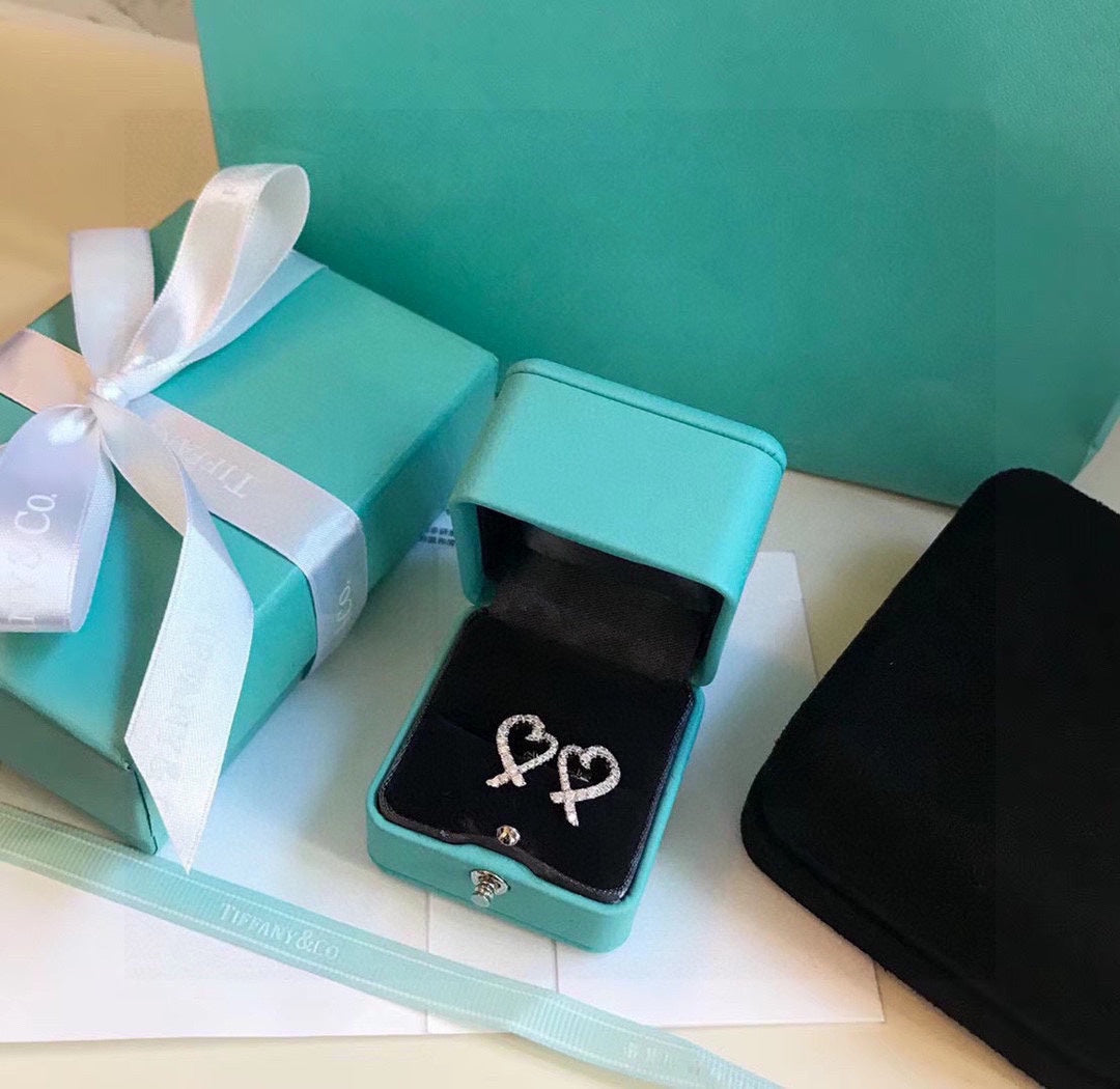 18K Tiffany & Co. Diamond Earrings