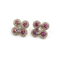 18K Chanel Pink Diamonds Earrings
