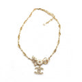 18K Chanel Flower Diamond Necklace