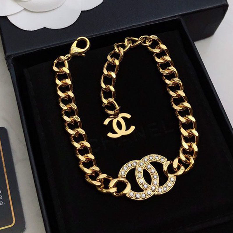 18K Chanel Diamond Choker Necklace