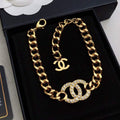 18K Chanel Diamond Choker Necklace