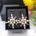18K Chanel Snow Flowers Earrings
