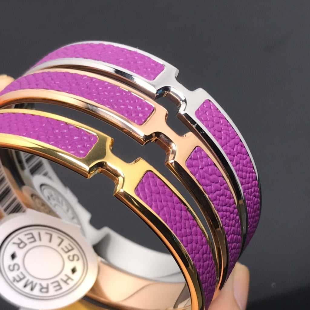 18K Olympe Purple Hermès Bracelet