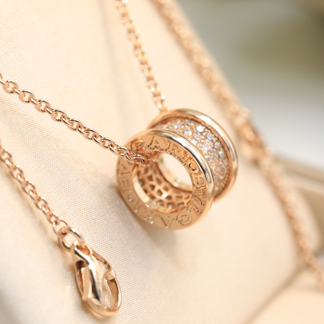 18K BVLGARI B.ZERO1 Diamonds Necklace
