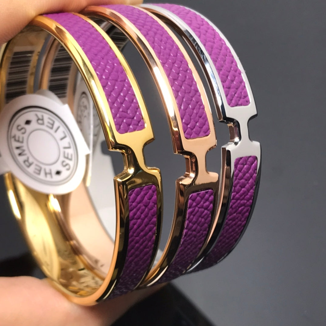 18K Olympe Purple Hermès Bracelet