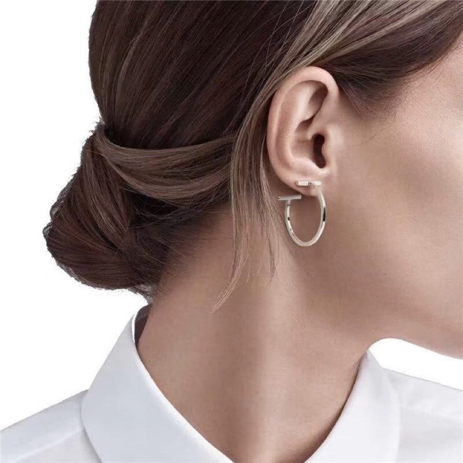 18K Tiffany & Co. Hoop Earrings