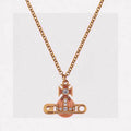 18K Vivienne Westwood Mayfair Bas Relief Pendant Necklace