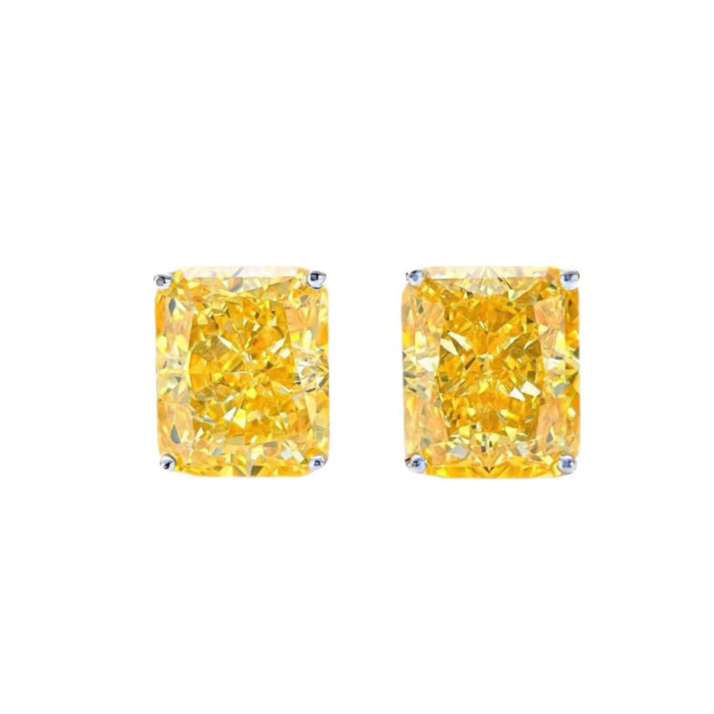 18K Tiffany & Co. Yellow Crystal Earrings