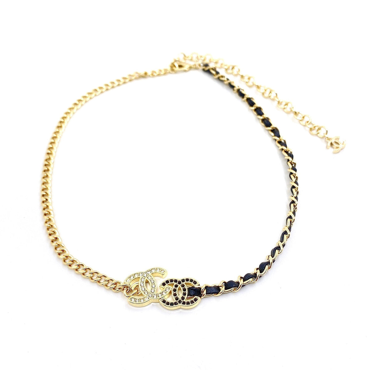 18K Chanel Black & White Necklace