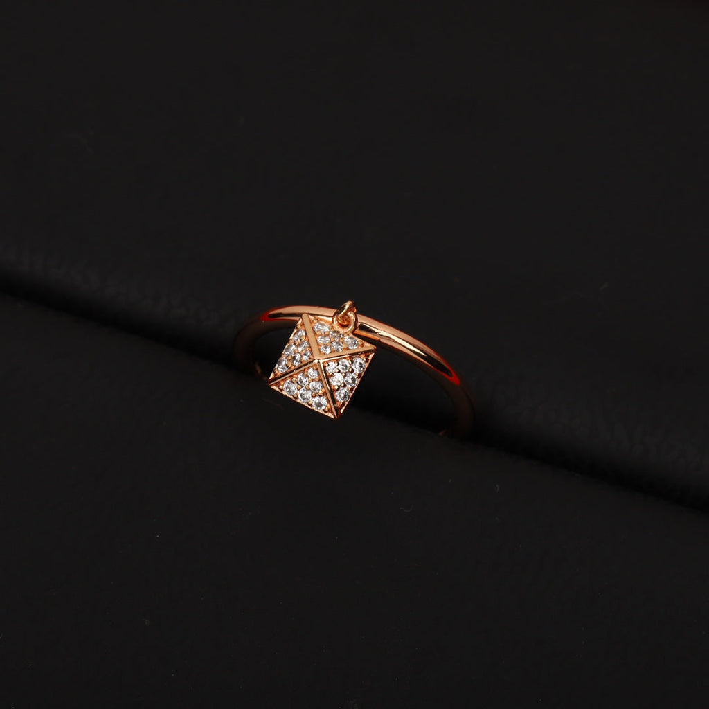 18K Chaine D'ancre Verso Hermès Ring