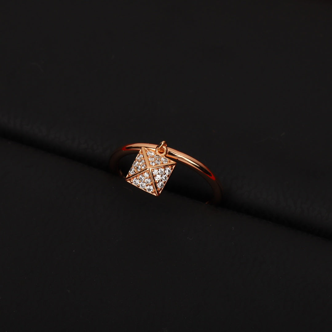 18K Chaine D'ancre Verso Hermès Ring