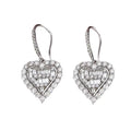 18K Tiffany & Co. Heart Diamonds Earrings