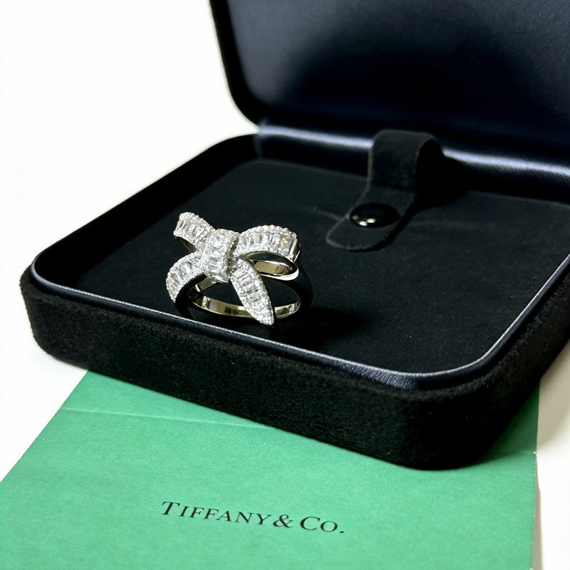 18K Tiffany & Co. Bow Diamond Ring