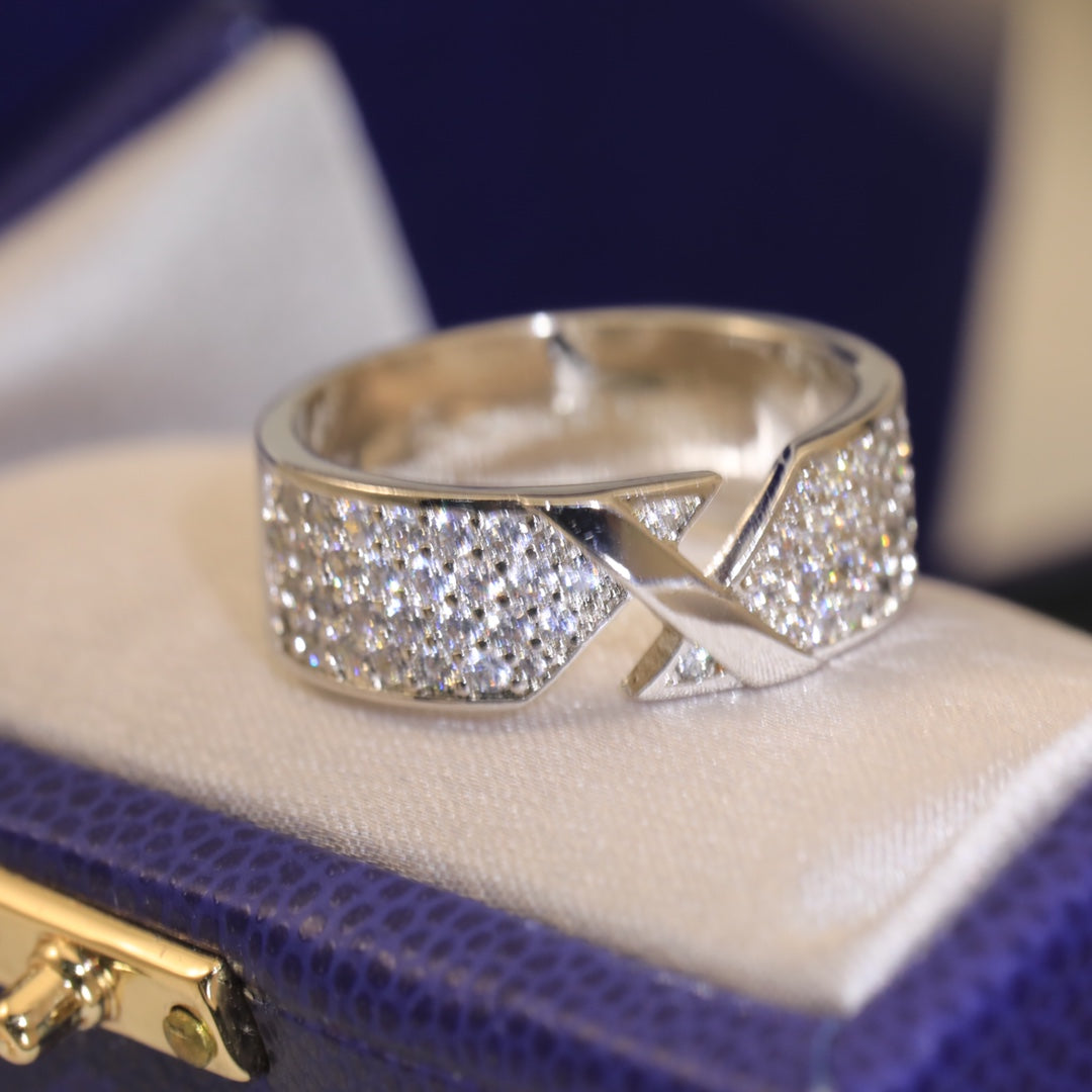 18K Chaumet Liens Diamond Ring