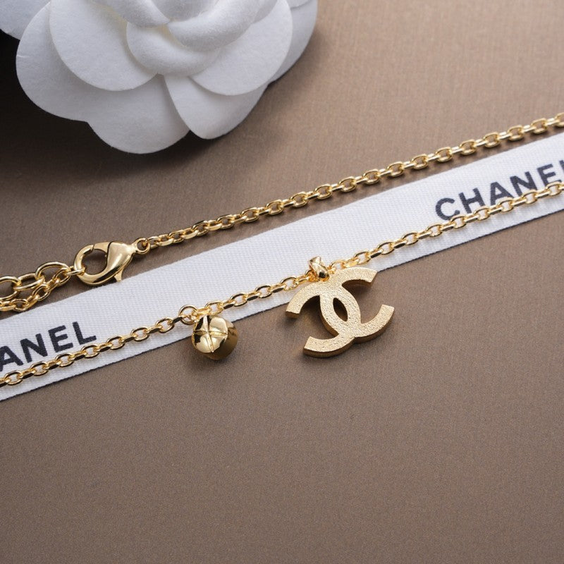 18K Chanel Diamond Gold Necklace