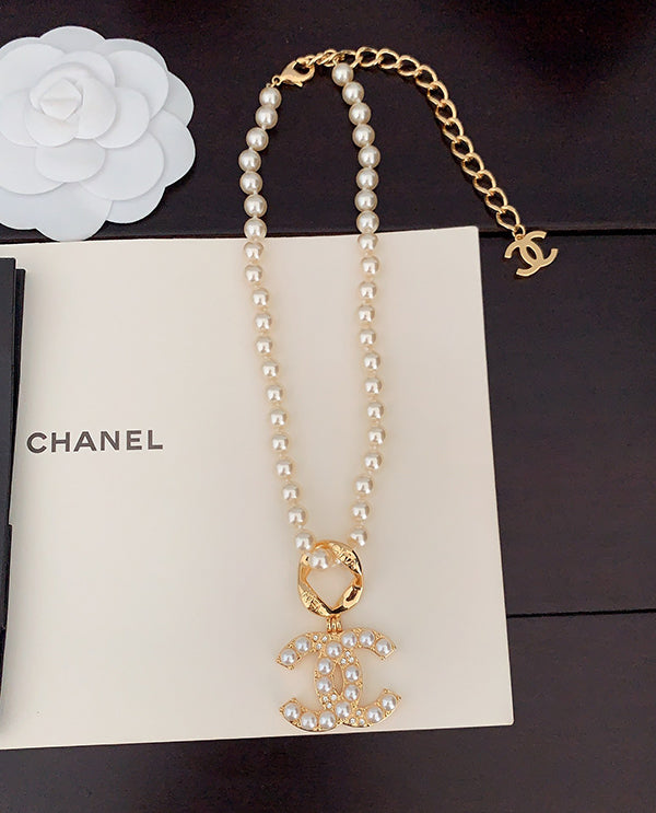 18K Chanel Classic Pearl Necklace