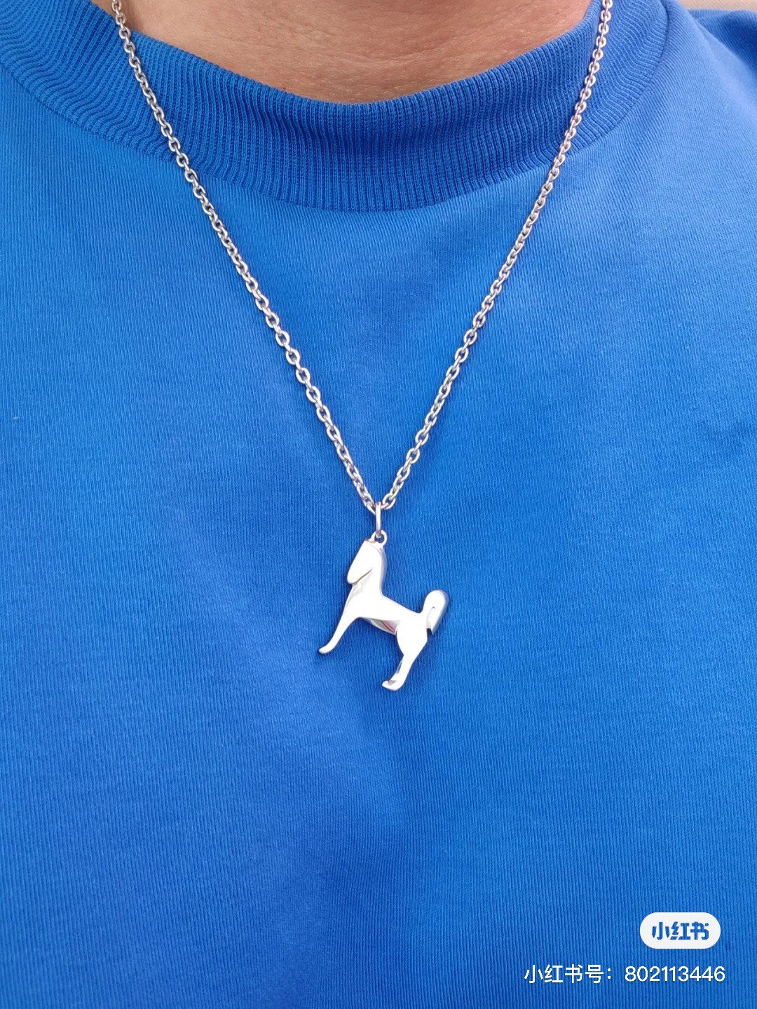 18K Panache Pendant Hermès Necklace