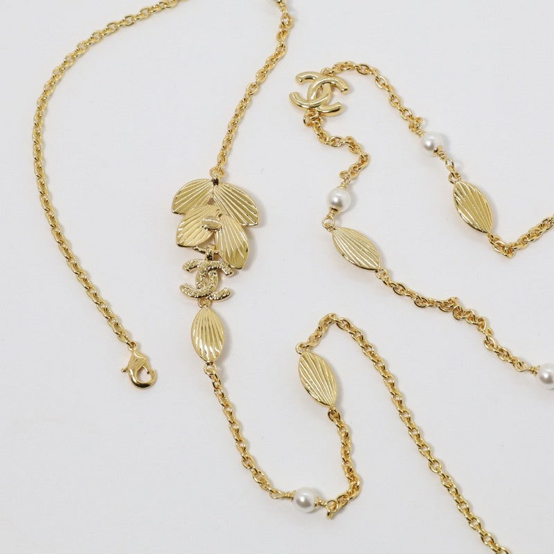 18K Chanel Vintage Crystal Long Necklace