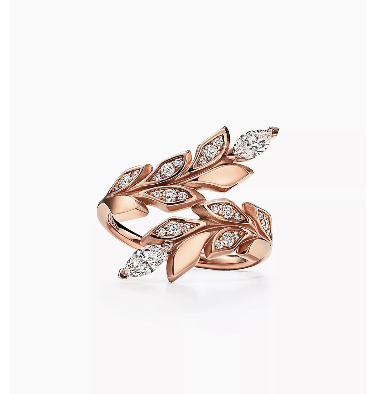 18K Tiffany & Co. Victoria Vine Bypass Ring