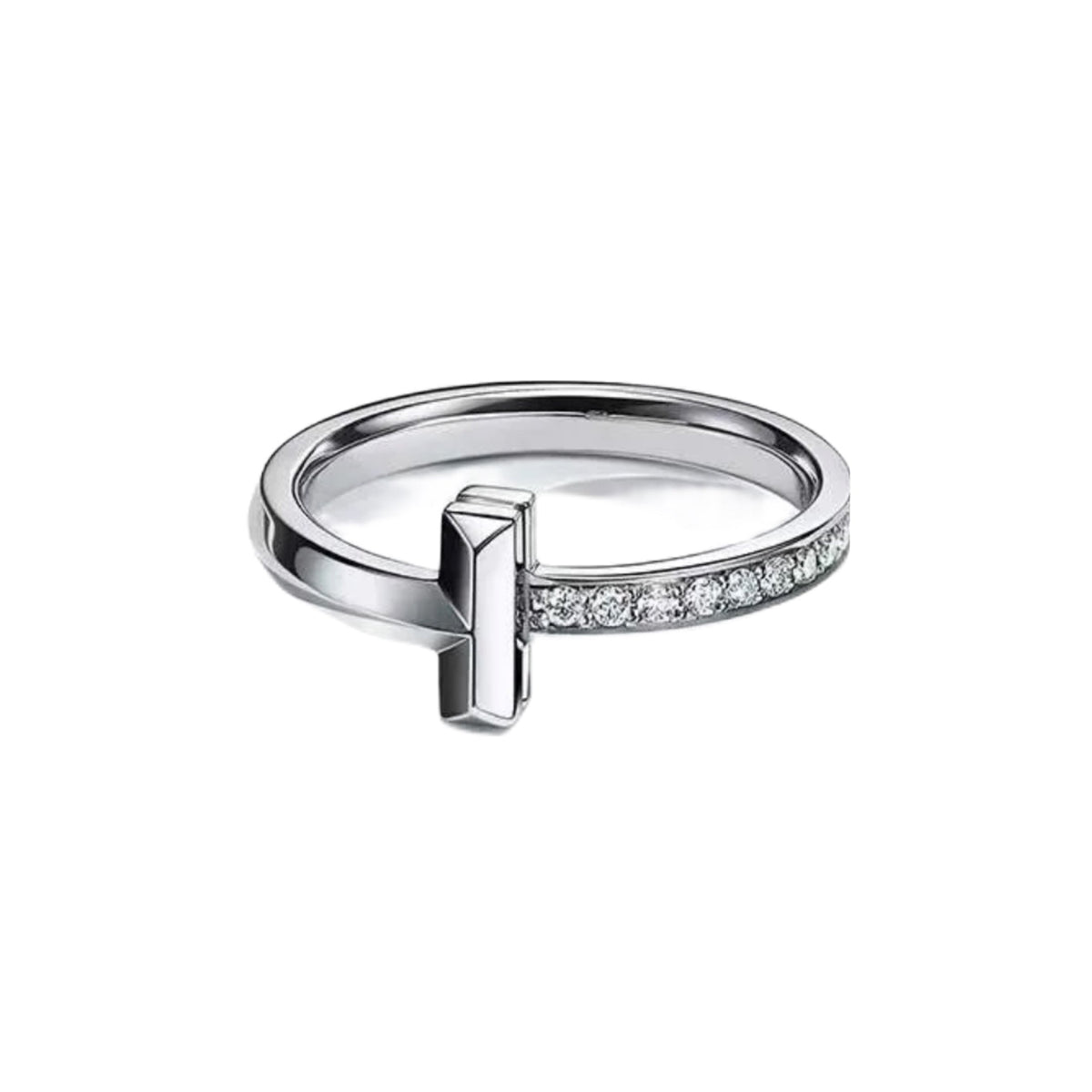 18K Tiffany & Co. T1 Diamond Ring