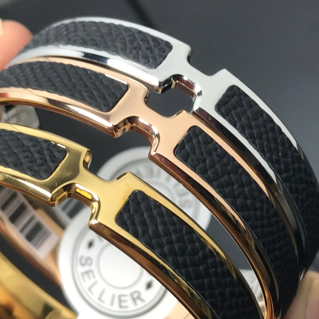 18K Olympe Black Hermès Bracelet