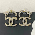 18K Chanel Diamond Earrings