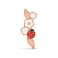 18K Van Cleef & Arpels Lucky Spring Clip Brooch