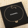 18K Chanel Bag Pendant Necklace