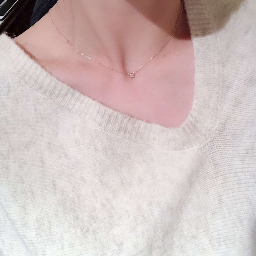 18K Tiffany & Co. Elsa Peretti Diamonds Necklace